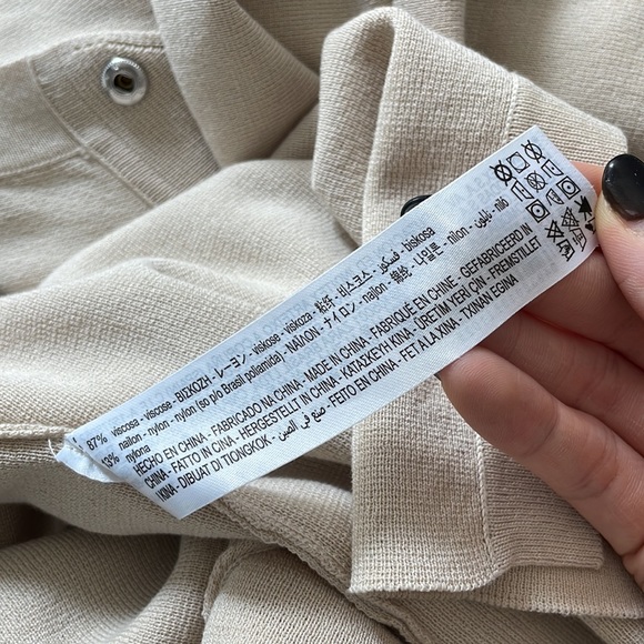 Zara Knit Overshirt size S - Picture 7 of 7